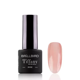   Brillbird TPO FREE TIFFANY ÜVEGHATÁSÚ GÉL LAKK - Rose - 4ml