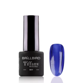   Brillbird TPO FREE TIFFANY ÜVEGHATÁSÚ GÉL LAKK - Sky - 4ml