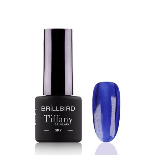 Brillbird TPO FREE TIFFANY ÜVEGHATÁSÚ GÉL LAKK - Sky - 4ml