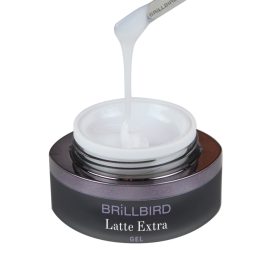   Brillbird Latte Gel Extra - Latte Műköröm építőzselé 15ml TF