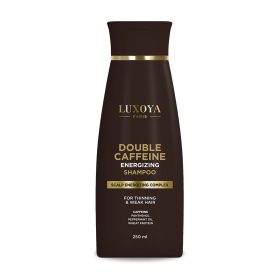   Luxoya Double Caffeine Energizing Shampoo - Ritkuló és gyenge hajra - 250ml