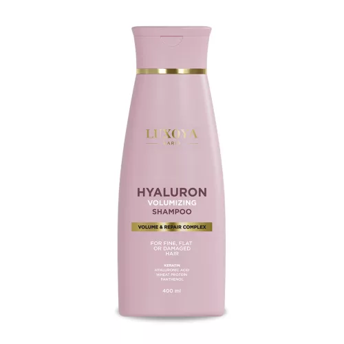 Luxoya Hyaluron Volumizing Shampoo – Hialuronsavas Volumennövelő Sampon - 400ml