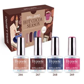 BrillBird Hot Cocoa Season Hypnotic Gel&Lac Kit 4x4 ml TF