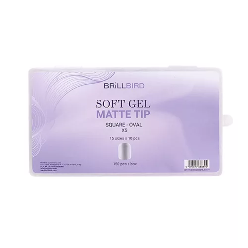 Brillbird Gel Tip Soft - Square oval 150db
