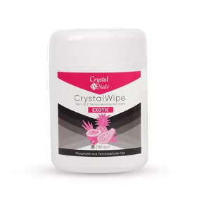   CrystalWipe - Köröm- és Kéztisztító nedves törlőkendő - Exotic