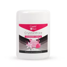   CrystalWipe - Köröm- és Kéztisztító nedves törlőkendő - Strawberry-Vanilla