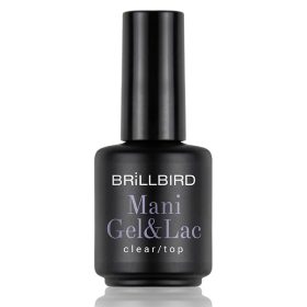Brillbird Top Mani Gel&Lac fedő fény 15ml TF