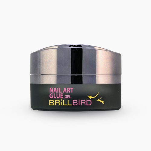BrillBird HEMA Free NailArt Glue Gel - strasszkő ragasztó 3ml TF