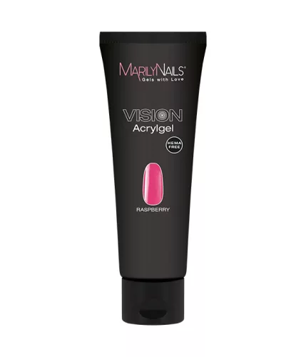 Marily Nails HEMA Free Vision Acrylgel - Raspberry 30g TF