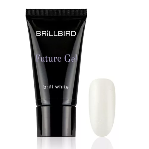 Brillbird HEMA Free Future Gel BrillWhite /Polygel Akril Zselé/ 30g TF