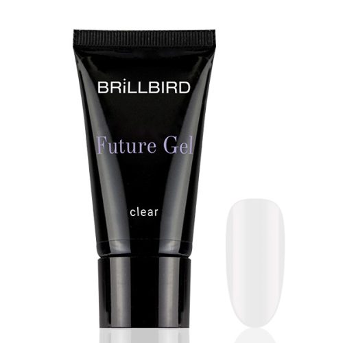Brillbird HEMA Free Future Gel Clear/Polygel Akril Zselé/ 60g TF