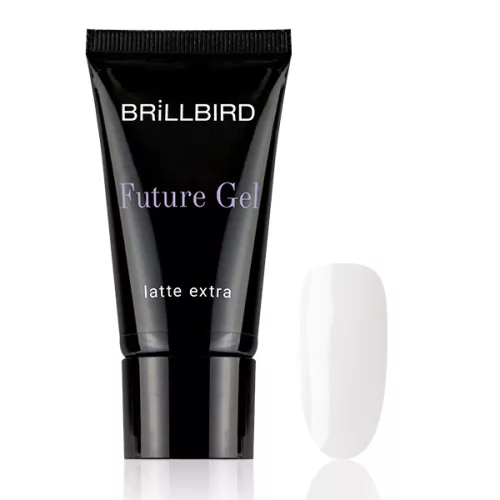 Brillbird HEMA Free Future Gel Latte Extra /Polygel Akril Zselé/ 30g TF