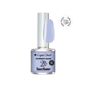   Crystal Nails TPO FREE 2S SmartGummy HEMA Free Rubber base gel - Nr10 Airy Blue 8ml