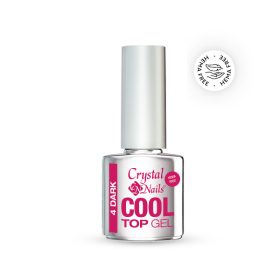 Crystal Nails Cool Top Gel HEMA Free 4 Dark - 13ml TF