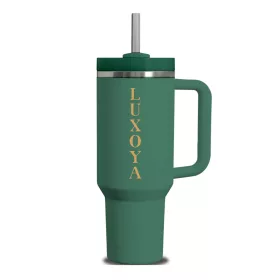 Luxoya Fém Hőtartó Kulacs - Zöld