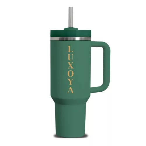 Luxoya Fém Hőtartó Kulacs - Zöld