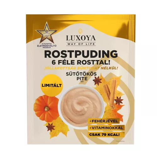Luxoya Rostpuding 6 féle rosttal - Sütőtökös pite - 25g