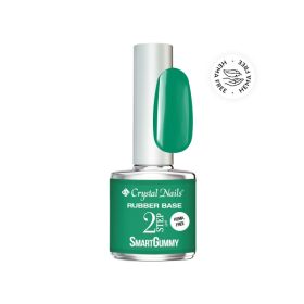   Crystal Nails TPO FREE 2S SmartGummy HEMA Free Rubber base gel - Nr32 Glowy Jungle 8ml