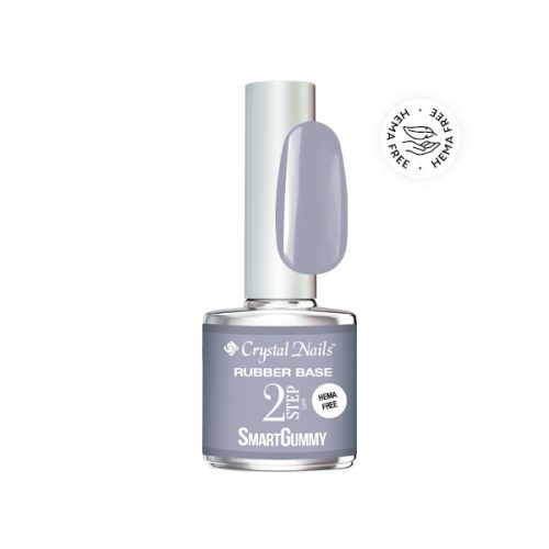Crystal Nails TPO FREE 2S SmartGummy HEMA Free Rubber base gel - Nr45 Nimbus Cloud 8ml
