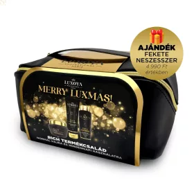   Luxoya RICH Karácsonyi Ajándékcsomag + Ajándék Fekete Neszesszer (normál hajra)