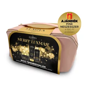  Luxoya RICH Karácsonyi Ajándékcsomag + Ajándék Pink Neszesszer (normál hajra)