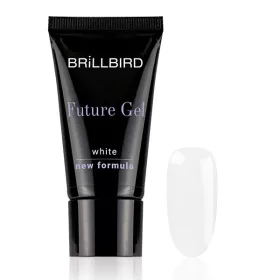   Brillbird Future gel White New / Polygel Akril Zselé/ 30g TF