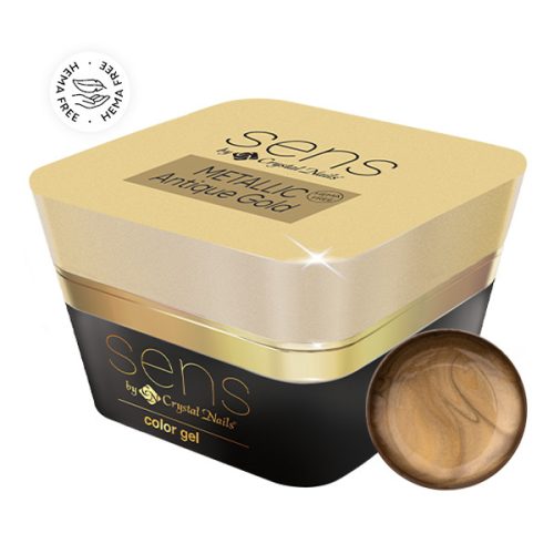 SENS METALLIC Decor Gel - Antique Gold 5ml TF