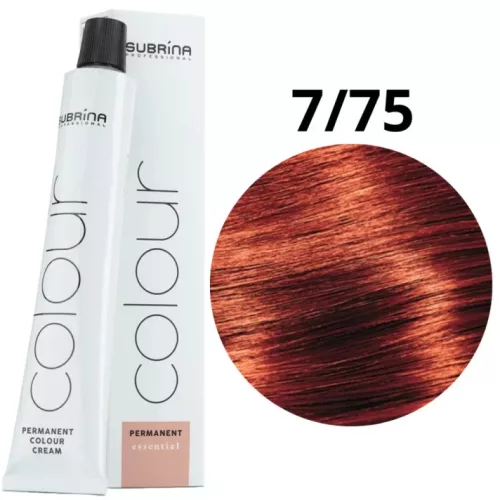 Subrina Colour tartós krémhajfesték megújult VEGÁN formulával 100ml - 7/75