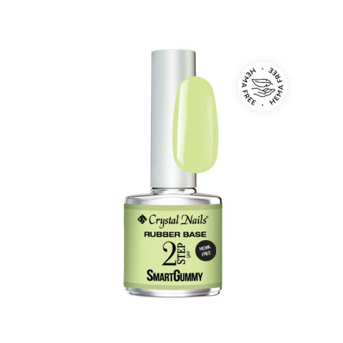 Crystal Nails TPO FREE 2S SmartGummy HEMA Free Rubber base gel - Nr56 Charlock 8ml