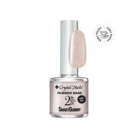   Crystal Nails TPO FREE 2S SmartGummy HEMA Free Rubber base gel - Nr49 Shimmer Ecru 8ml