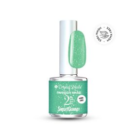   Crystal Nails TPO FREE 2S SmartGummy HEMA Free Rubber base gel - Nr30 Shimmer Jade 8ml
