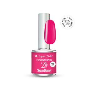   Crystal Nails TPO FREE 2S SmartGummy HEMA Free Rubber base gel - Nr19 Electric Pink 8ml