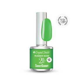   Crystal Nails TPO FREE 2S SmartGummy HEMA Free Rubber base gel - Nr31 Lime Green 8ml