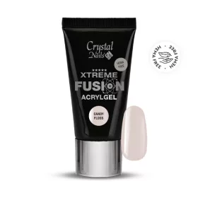   Crystal Nails Xtreme Fusion HEMA Free AcrylGel Candy Floss 27ml (30g) TF