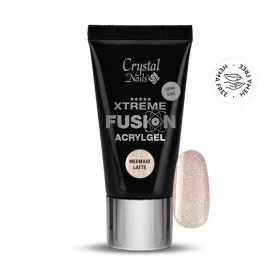   Crystal Nails Xtreme Fusion HEMA Free AcrylGel Mermaid Latte 27ml (30g) TF