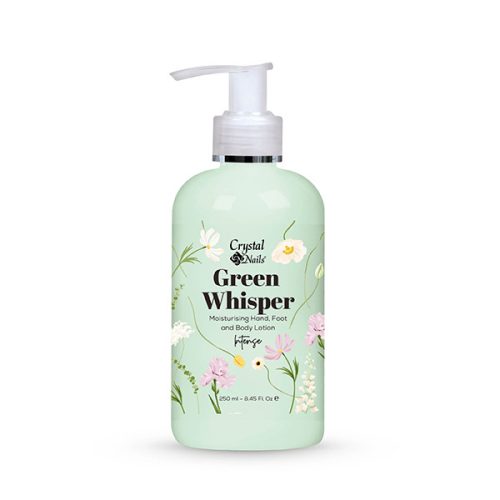 Crystal Nails Moisturising Hand, Foot and Body Lotion - Green Whisper - Intense 250ml