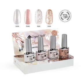   Crystal Nails 3 STEP TPO FREE HEMA Free Kit Heaven Shimmer & Glitter 2026