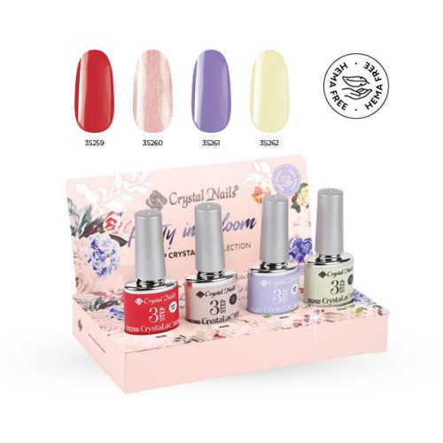 Crystal Nails 3 STEP TPO FREE HEMA Free Kit Pretty in Bloom 2026