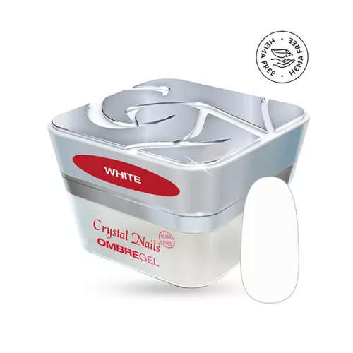 Crystal Nails Ombre Gel - 01 White 3ml TF