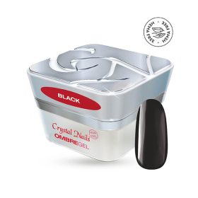 Crystal Nails Ombre Gel - 08 Black 3ml TF