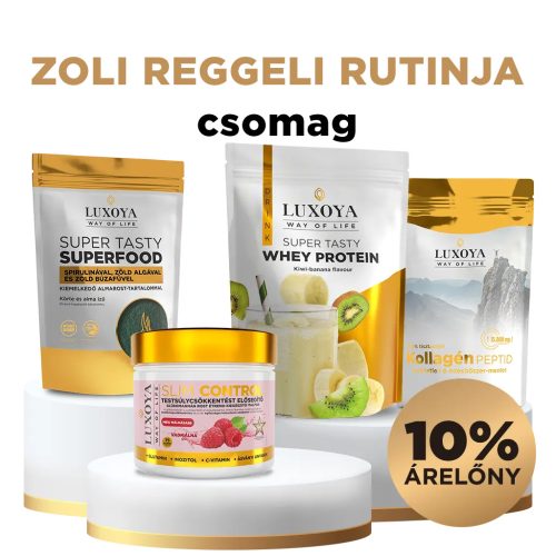 Luxoya Jákob Zoli reggeli rutinja csomag