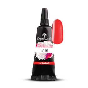 Crystal Nails Art Gel festőzselé - Neon Corall (5ml) TF