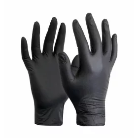   Nitrylex Black nitril gumikesztyű fekete 2db (1 pár)  - S méret