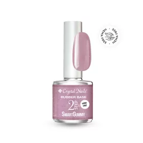   Crystal Nails TPO FREE 2S SmartGummy HEMA Free Rubber base gel - Nr59 Shimmer Lilac 8ml
