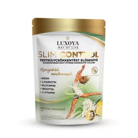  Luxoya Slim Control - Glükomannán por 300g - Bodzás Limonádé
