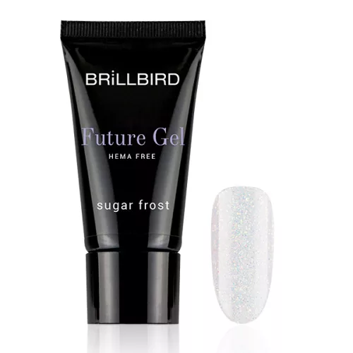 Brillbird Future gel Sugar Frost /Polygel Akril Zselé/ 30g TF