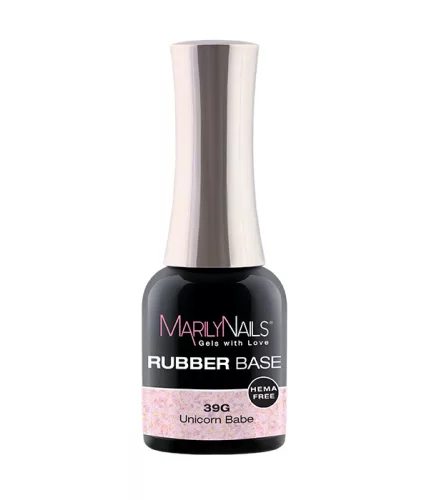  TPO FREE HEMA Free Rubber Base - 39G Unicorn Babe 7ml