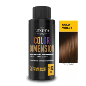   COLOR DIMENSION - Ápoló és ragyogást fokozó hajszínező 7.32/7GV - 60ml