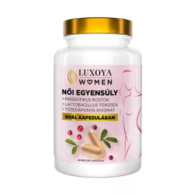   Luxoya Női egyensúly étrend-kiegészítő duál kapszula  - 60db