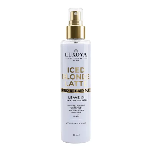 Luxoya Iced Blonde Latte - hajban maradó hajápoló szőkített hajra 200ml